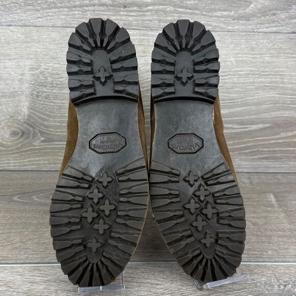 Dunham Tyroleans Men’s Sz 6.5M Brown Suede Vtg Vibram Mountaineering Hiking Boot - Picture 7 of 12